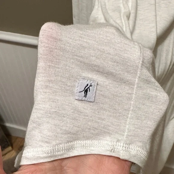 toes on the nose Men's Cream Lightweight Hooded Long-Sleeve Top - Picture 6 of 7